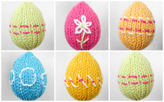 Strickanleitung - Strickhülle für Ostereier – No.136