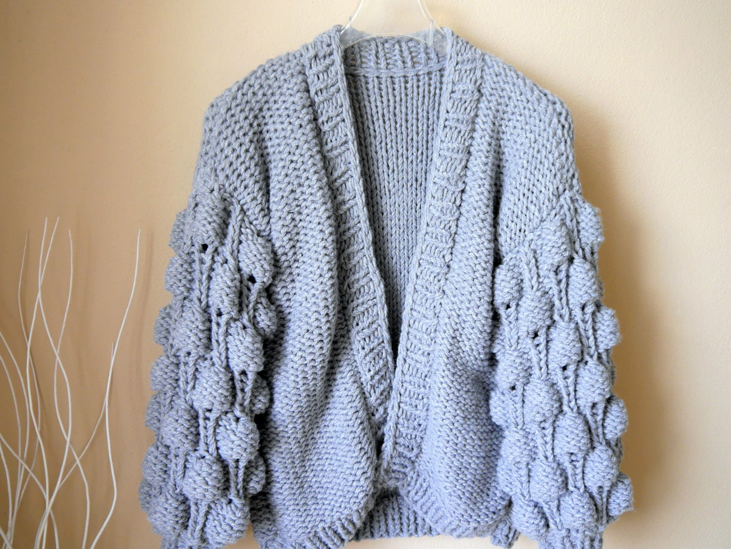 Strickanleitung - EASY - BUBBLE - CARDIGAN - No.194