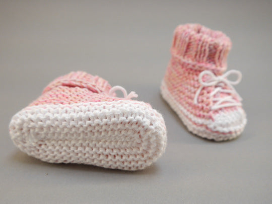 Strickanleitung - Baby Turnschuhe SNEAKERS - für Anfänger geeignet – No.174