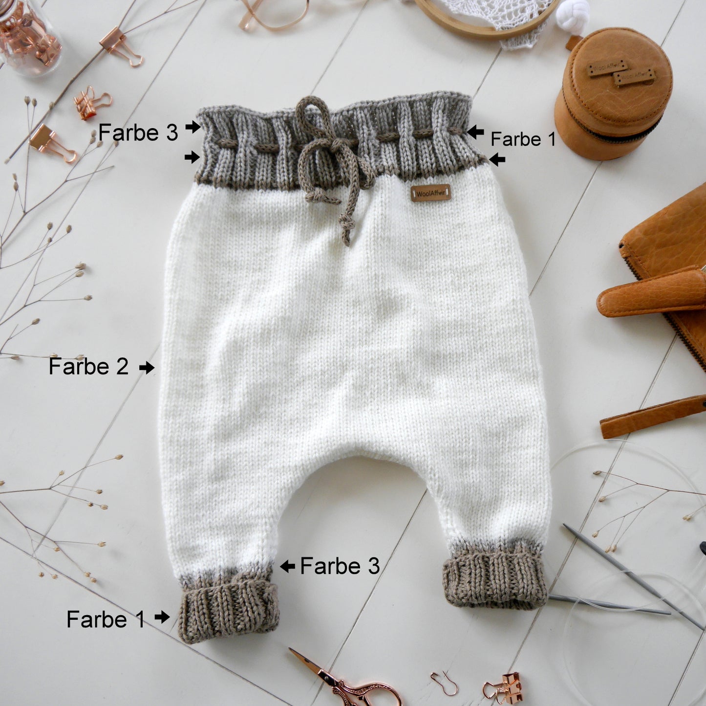 Wollpaket Pumphose MIKA (ohne Anleitung)