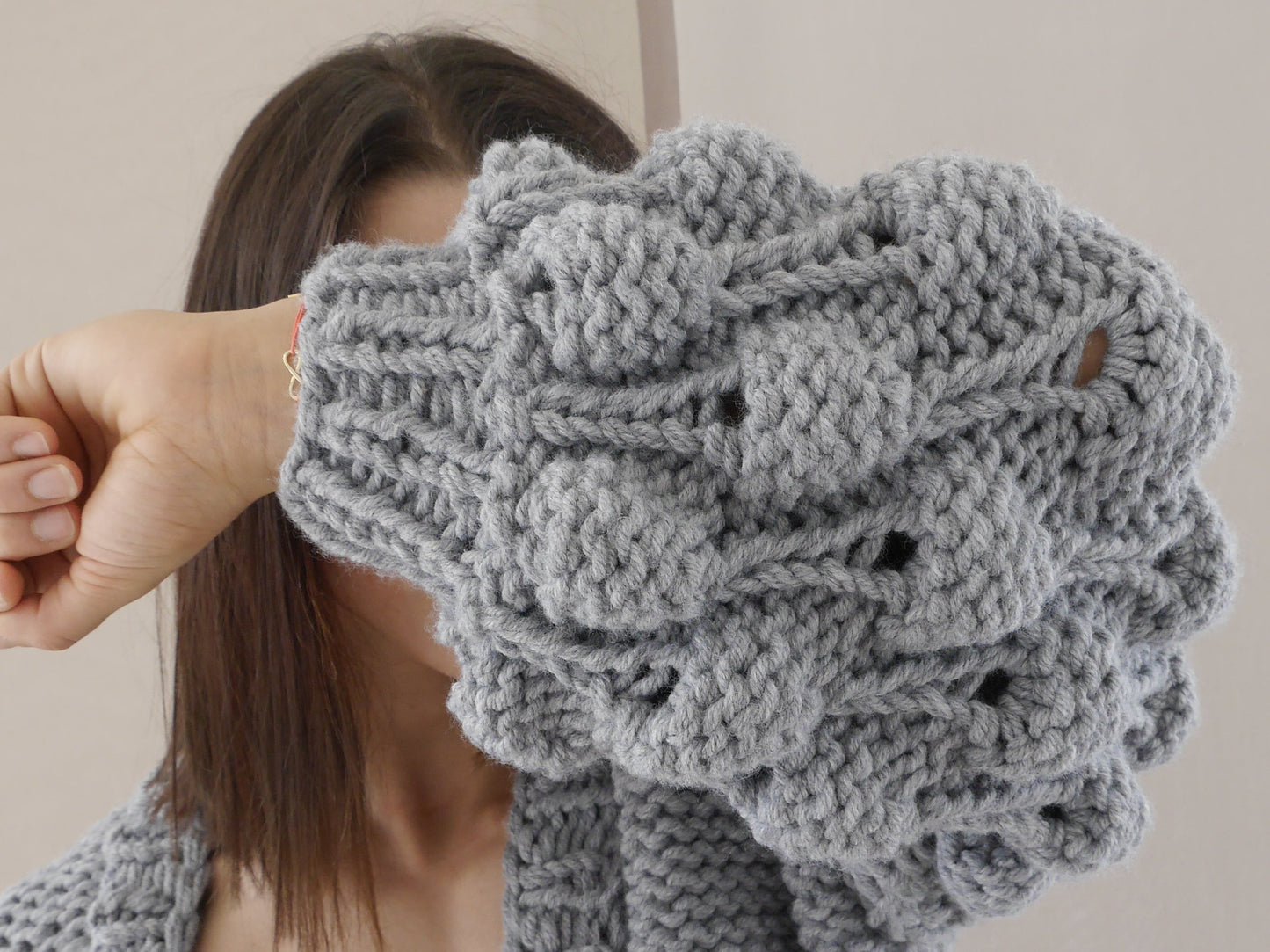 Wollpaket BUBBLE CARDIGAN (ohne Anleitung)
