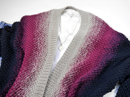 gradicolor cardigan WoolAffair