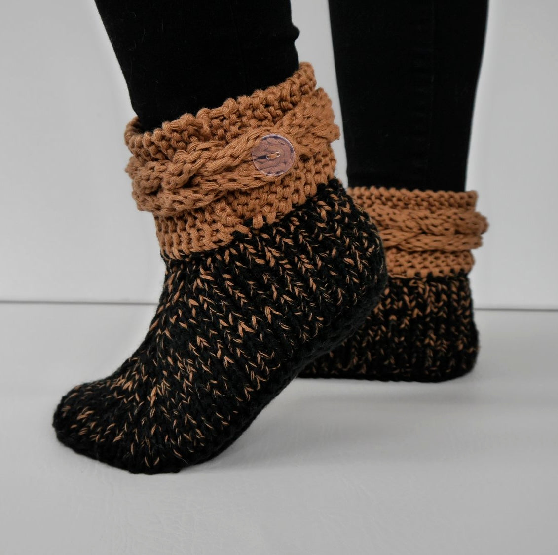 Wollpaket Strickhausschuhe VRONI (ohne Anleitung)
