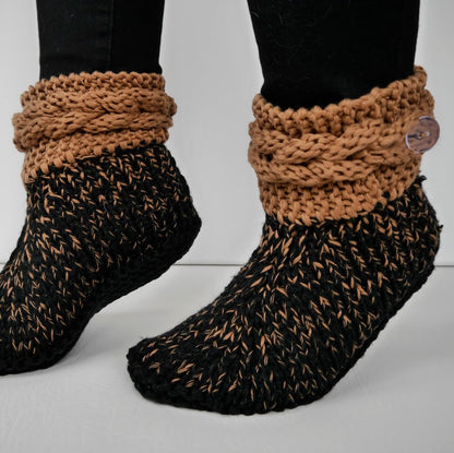 Wollpaket Strickhausschuhe VRONI (ohne Anleitung)