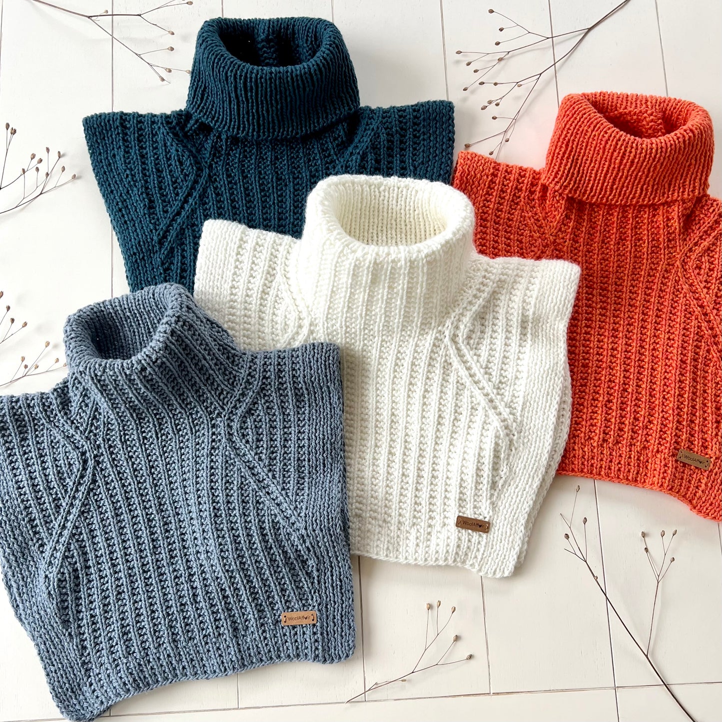 Strickanleitung – Kragenschal NELLY NECK – one size - No.264