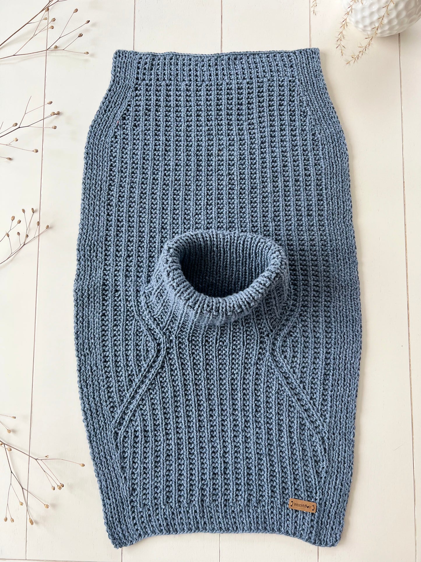 Strickanleitung – Kragenschal NELLY NECK – one size - No.264
