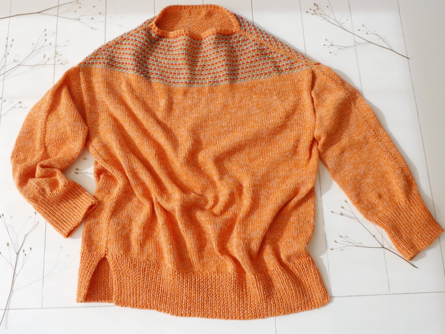 Strickanleitung LOOM Sweater No.268