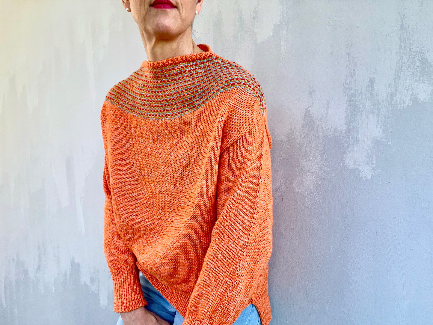 Strickanleitung LOOM Sweater No.268