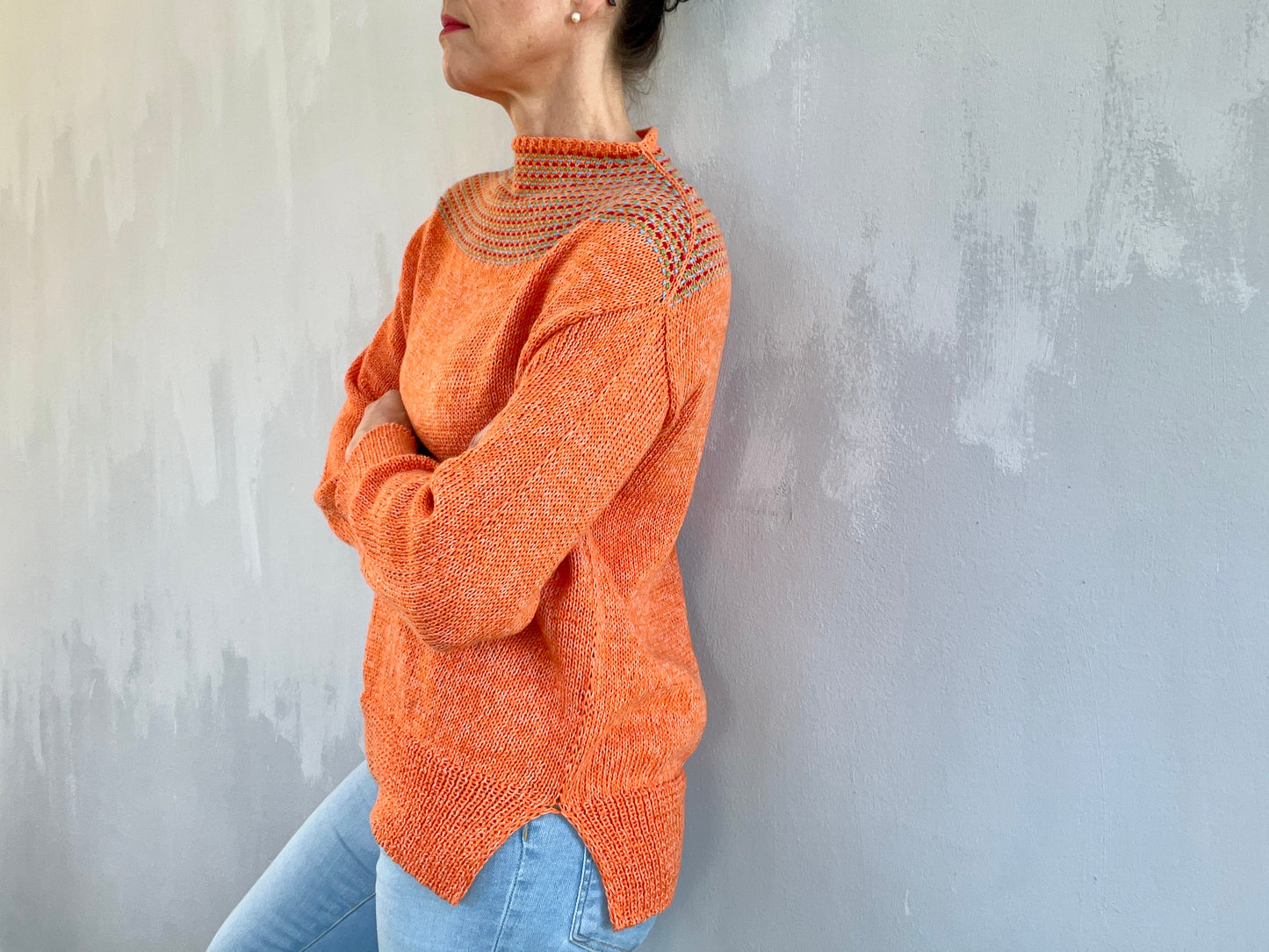 Strickanleitung LOOM Sweater No.268
