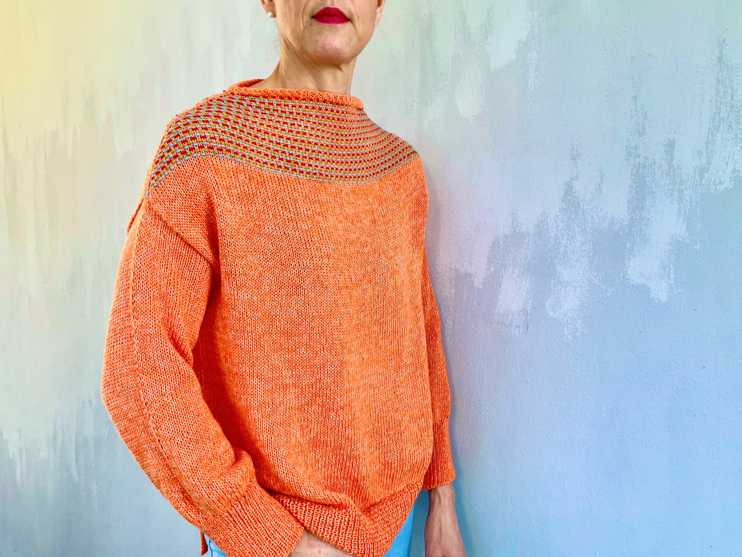 Strickanleitung LOOM Sweater No.268