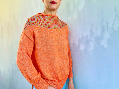 Strickanleitung LOOM Sweater No.268