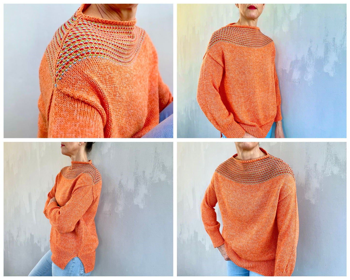 Strickanleitung LOOM Sweater No.268