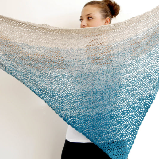 Wollpaket Häkeltuch WOOLY (ohne Anleitung)