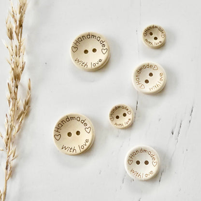 Handmade with love - Knöpfe
