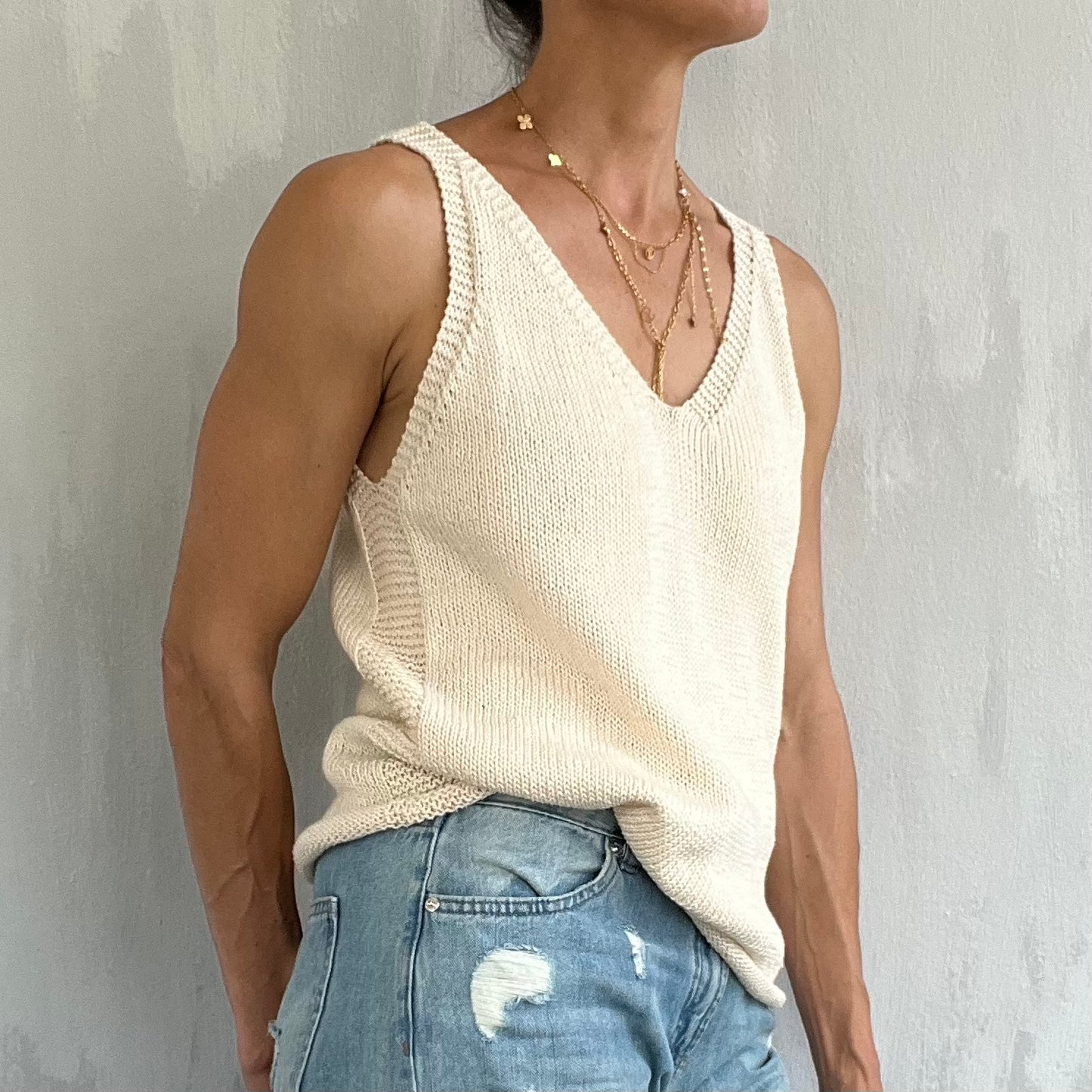 Strickanleitung - Tank Top DESY - No.202