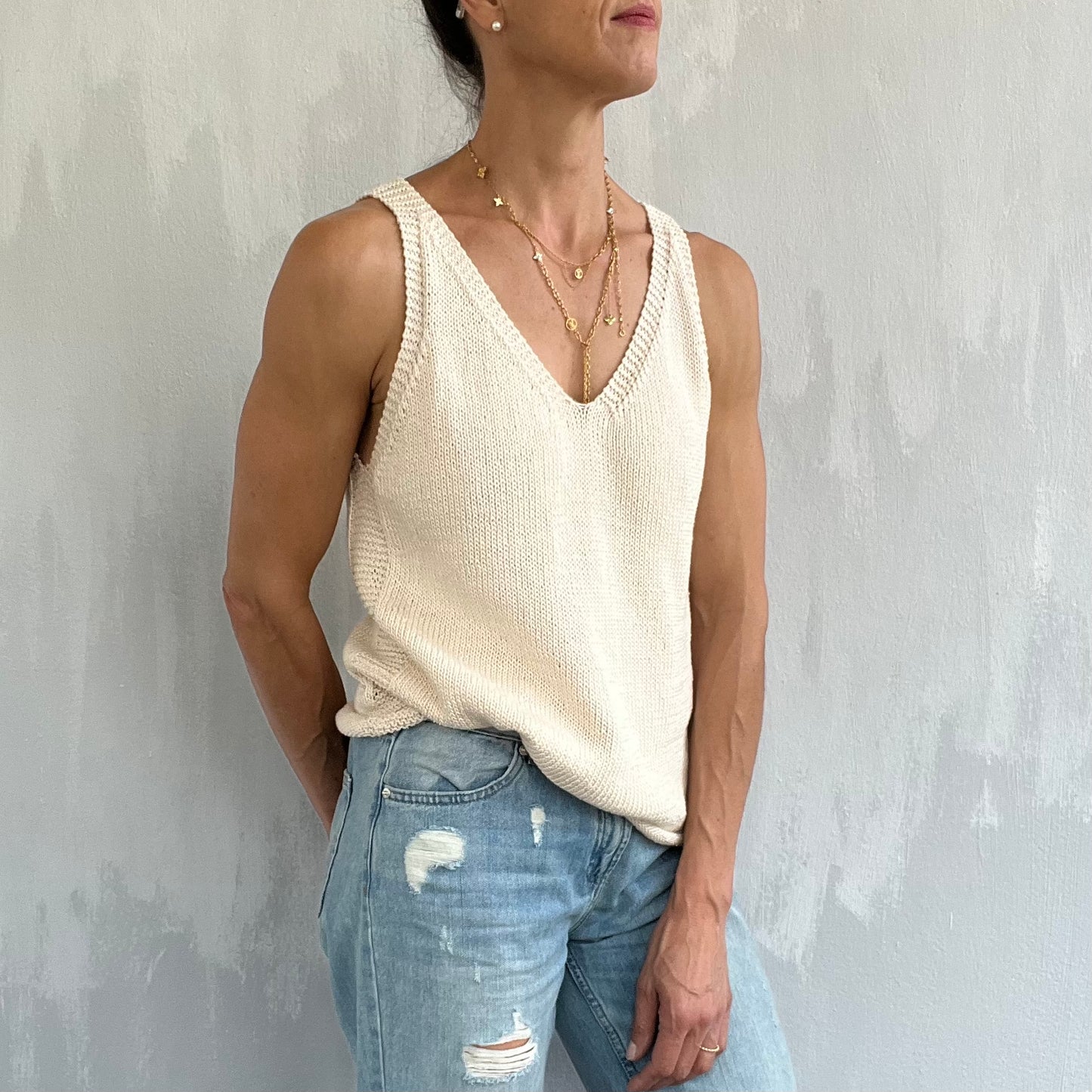 Strickanleitung - Tank Top DESY - No.202