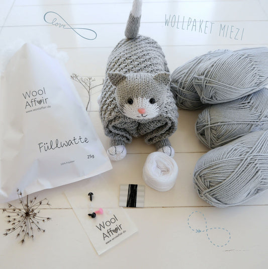 Wollpaket Decke MIEZi No. 252 (ohne Anleitung)
