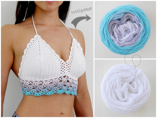 Wollpaket Bikini Top LIZA (ohne Anleitung)