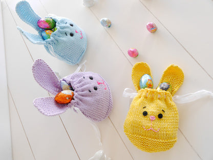Strickanleitung - Häschen Geschenktasche - No.159