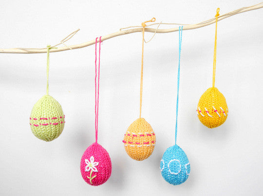 Strickanleitung - Strickhülle für Ostereier – No.136