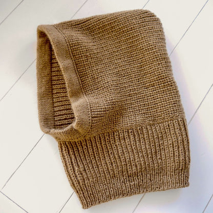 Strickanleitung Kapuzenschal RUBY