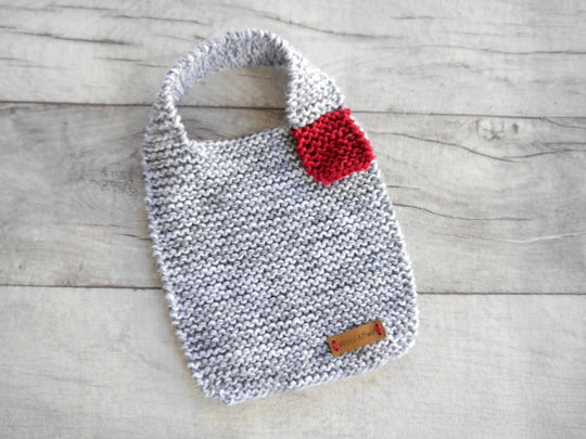 Strickanleitung - Baby Sabber Lätzchen BASIC - für Anfänger geeignet - No.168/4