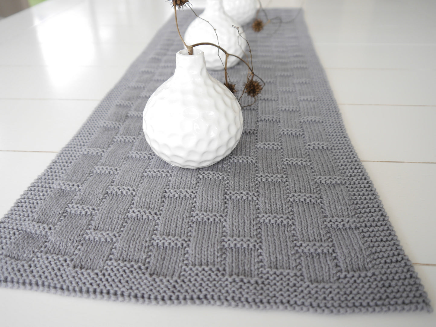 Strickanleitung - Tischläufer No.1 - auch für Anfänger geeignet - No.181