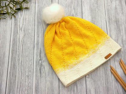 Strickanleitung - Mütze und Beanie LIMON - 2in1 - No.183