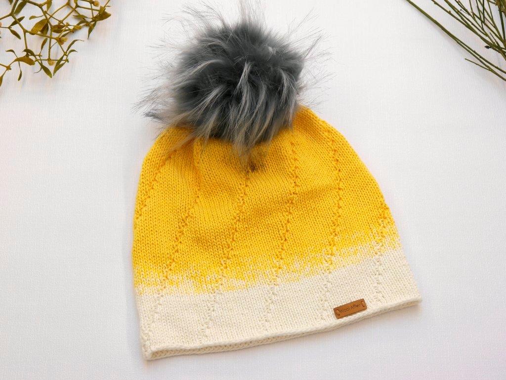Strickanleitung - Mütze und Beanie LIMON - 2in1 - No.183