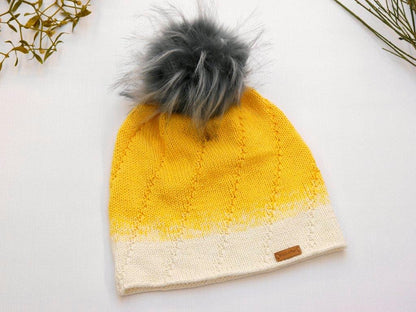 Strickanleitung - Mütze und Beanie LIMON - 2in1 - No.183