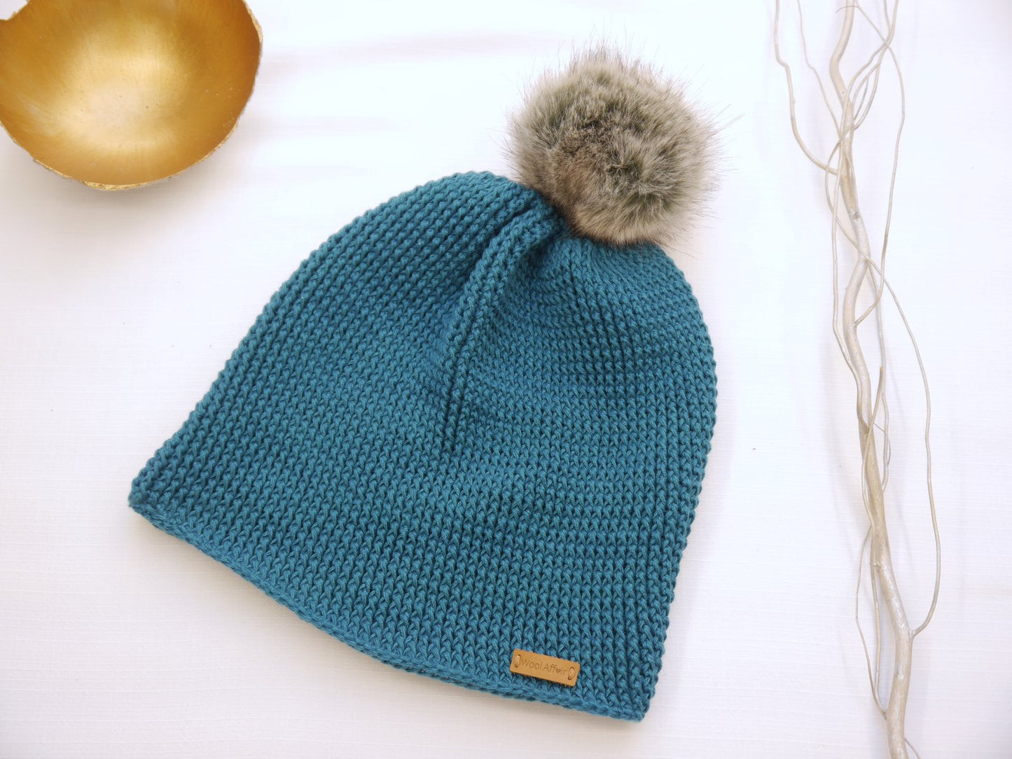 Häkelanleitung - Mütze häkeln - Wende-Beanie - alle Größen XS - XXL von Kopfumfang 52 cm bis 63 cm - No.186