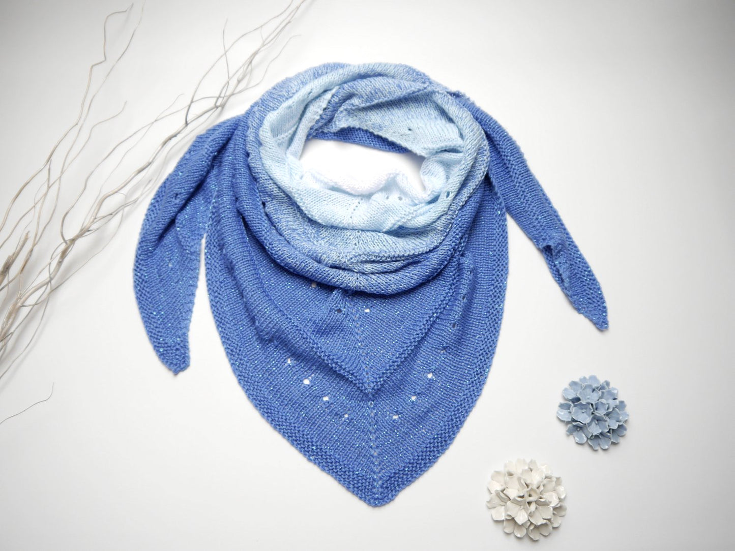 Strickanleitung – Dreieckstuch - XXL-Tuch „LISSIEEE“ - NO.208