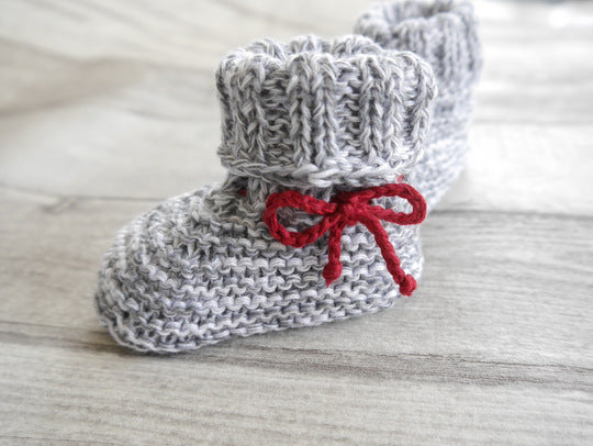 Strickanleitung - Babyschuhe BASIC - für Anfänger geeignet - No.168/3
