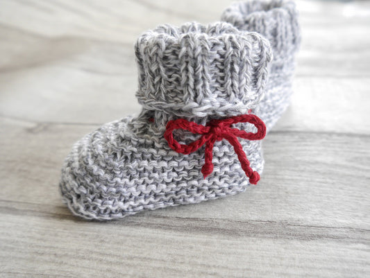 Strickanleitung - Babyschuhe BASIC - für Anfänger geeignet - No.168/3