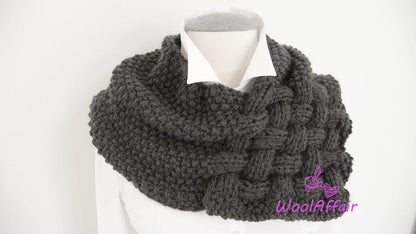 Strickanleitung - Webschal CHUNKY - No.111