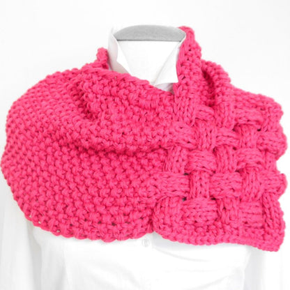Strickanleitung - Webschal CHUNKY - No.111
