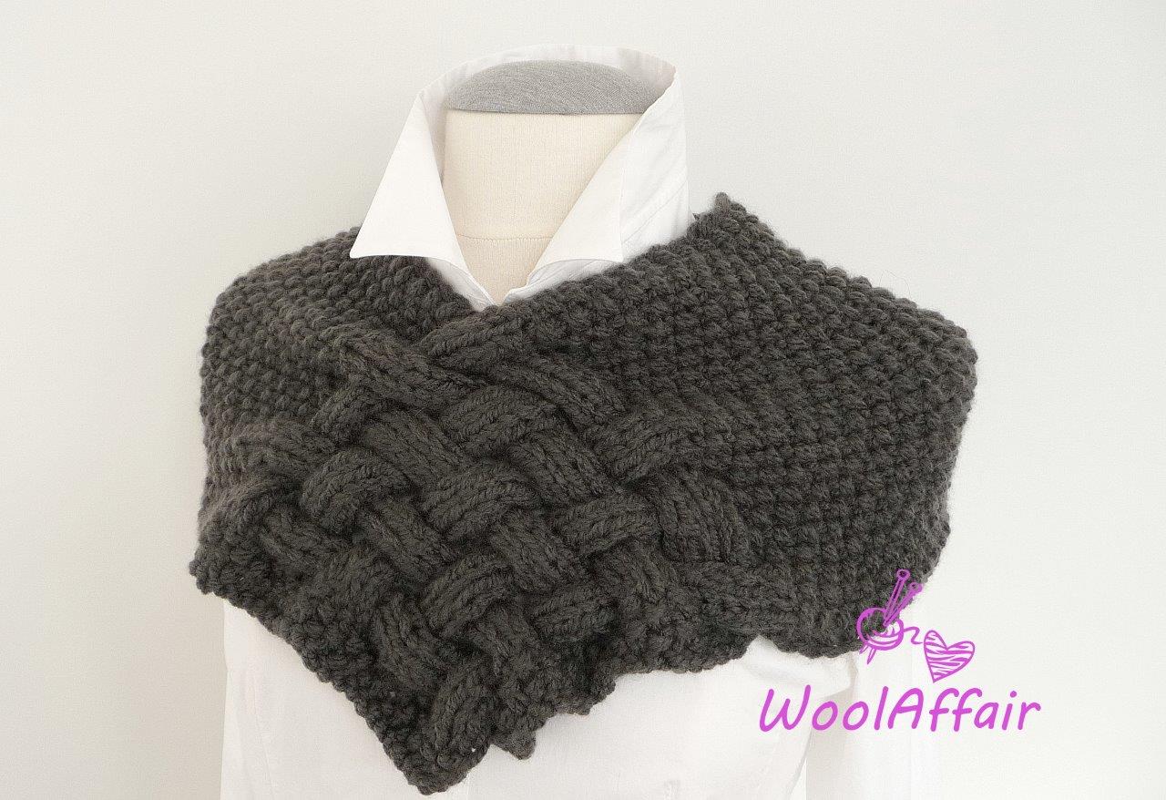 Strickanleitung - Webschal CHUNKY - No.111