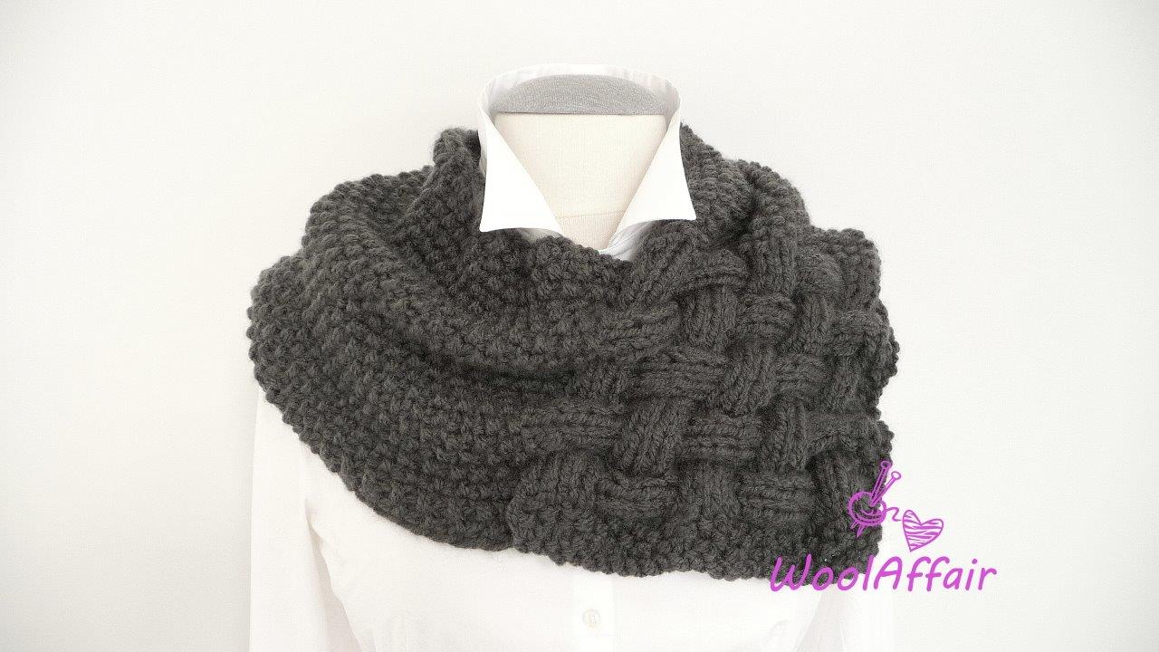 Strickanleitung - Webschal CHUNKY - No.111