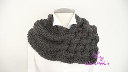 Strickanleitung - Webschal CHUNKY - No.111