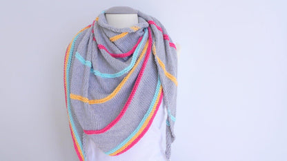 Strickanleitung – Tuch STRIPY - No.118