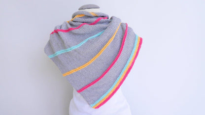 Strickanleitung – Tuch STRIPY - No.118