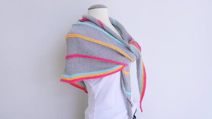 Strickanleitung – Tuch STRIPY - No.118