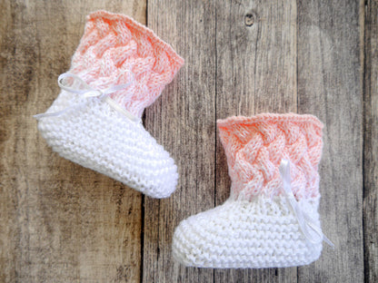 Strickanleitung - Babymütze, Babyschuhe, Babyschal - OMBRÉ - No. 163S