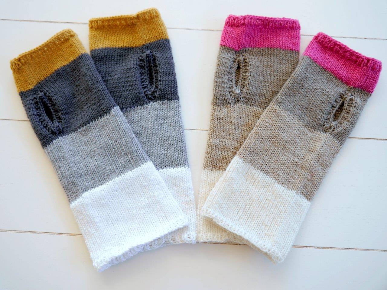 Strickanleitung - Stulpen "simply" - fingerl. Handschuhe - No.122