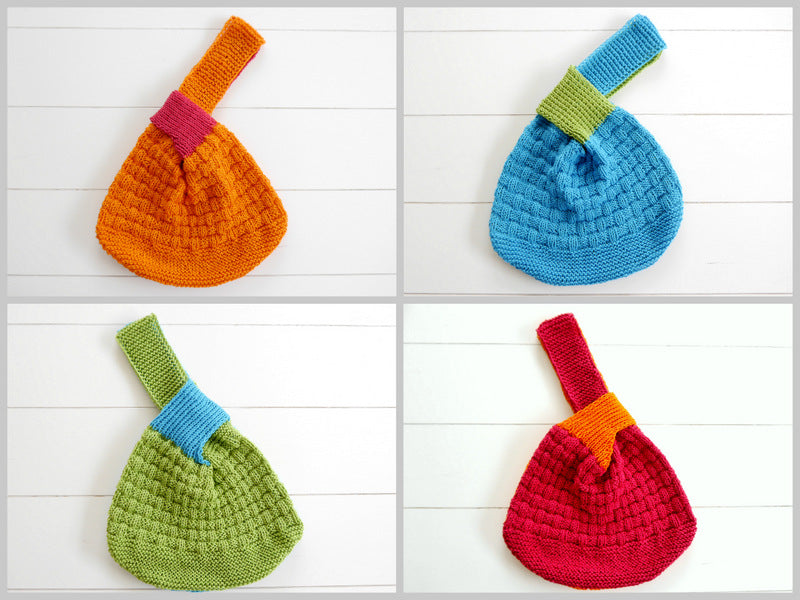 Strickanleitung - japanische Knotentasche – No.147
