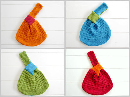 Strickanleitung - japanische Knotentasche – No.147