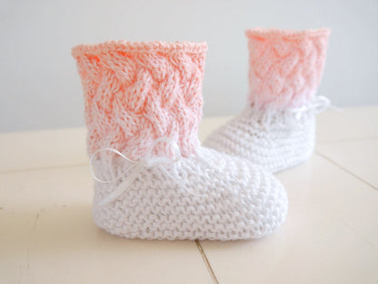 Strickanleitung - Babymütze, Babyschuhe, Babyschal - OMBRÉ - No. 163S