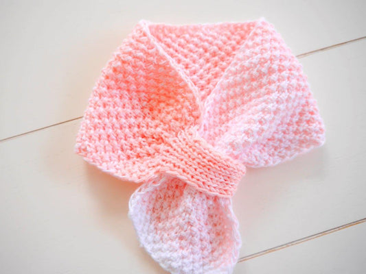 Strickanleitung - Babyschal OMBRÉ Schlaufenschal - für Anfänger geeignet – No.166