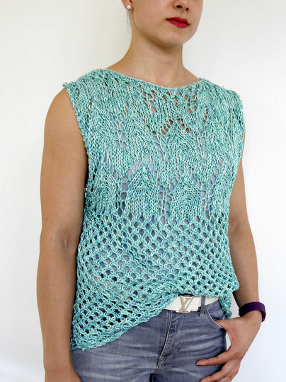Strickanleitung - Sommershirt PAZIFIC – ruckzuck gestrickt - S/M und L/XL – No.169