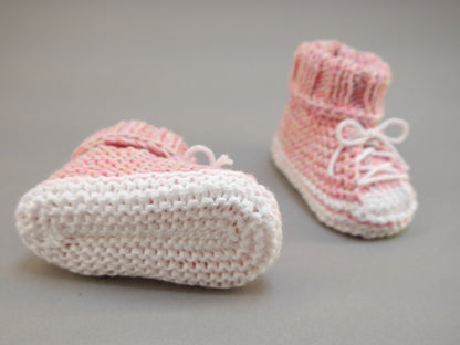 Strickanleitung - Baby Turnschuhe SNEAKERS - für Anfänger geeignet – No.174